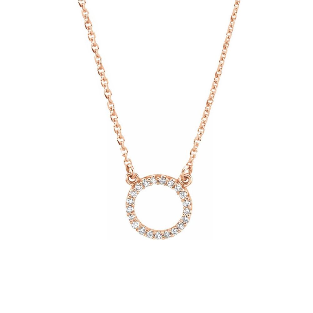 14K金‧圓滿鑽飾